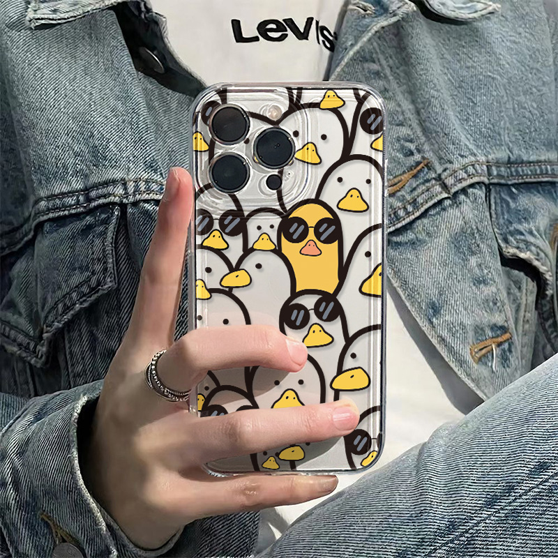 Cute Cartoon Duck Case Girls F - Apple Iphone 15 Pro Max review and price