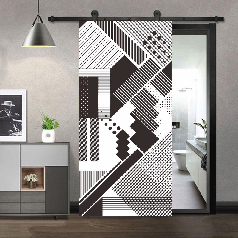 Door Stickers Adhesive Black a - Full Cover Adhesive review and price