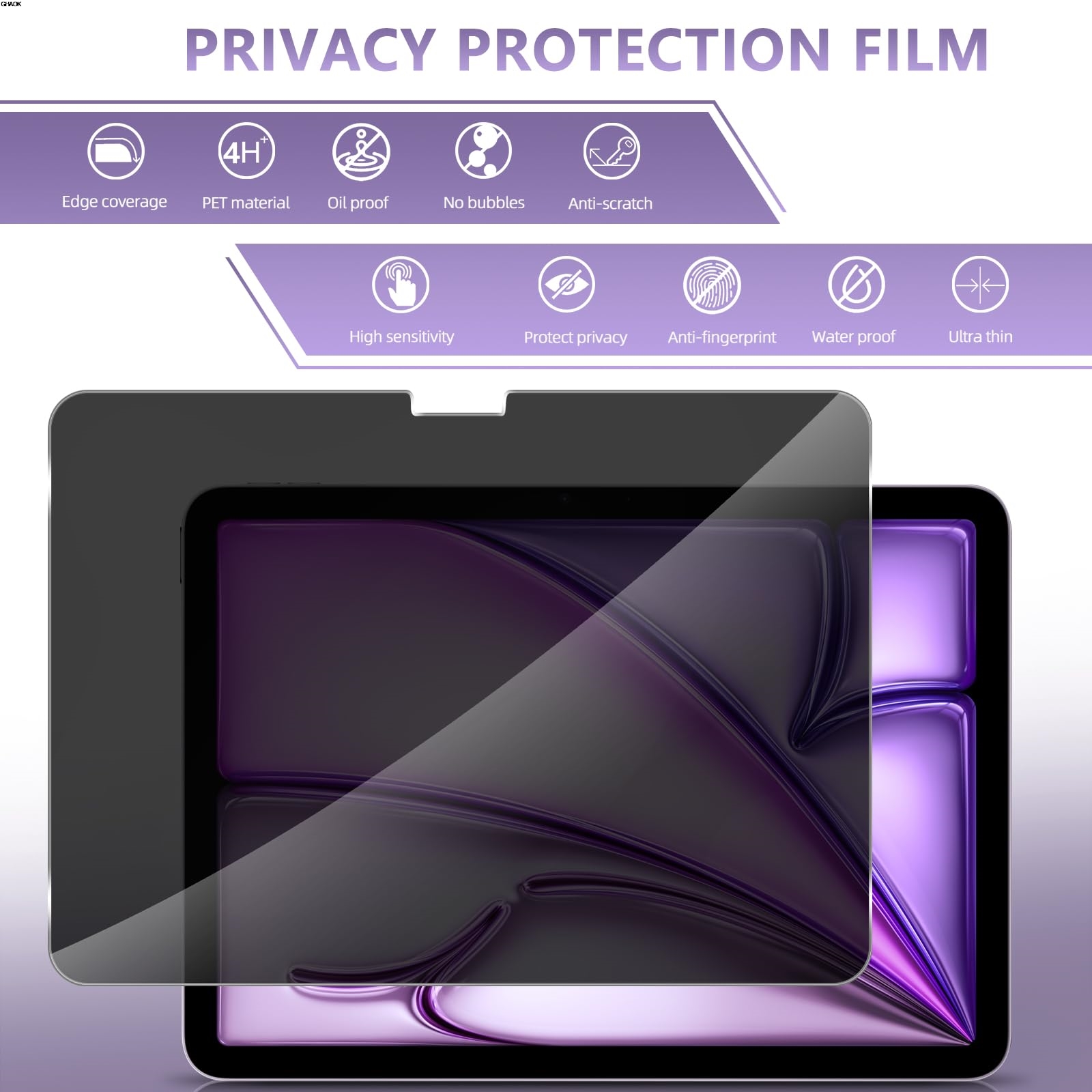 2 Way Privacy Anti-Spy Screen  - Matte Anti Glare Screen review and price