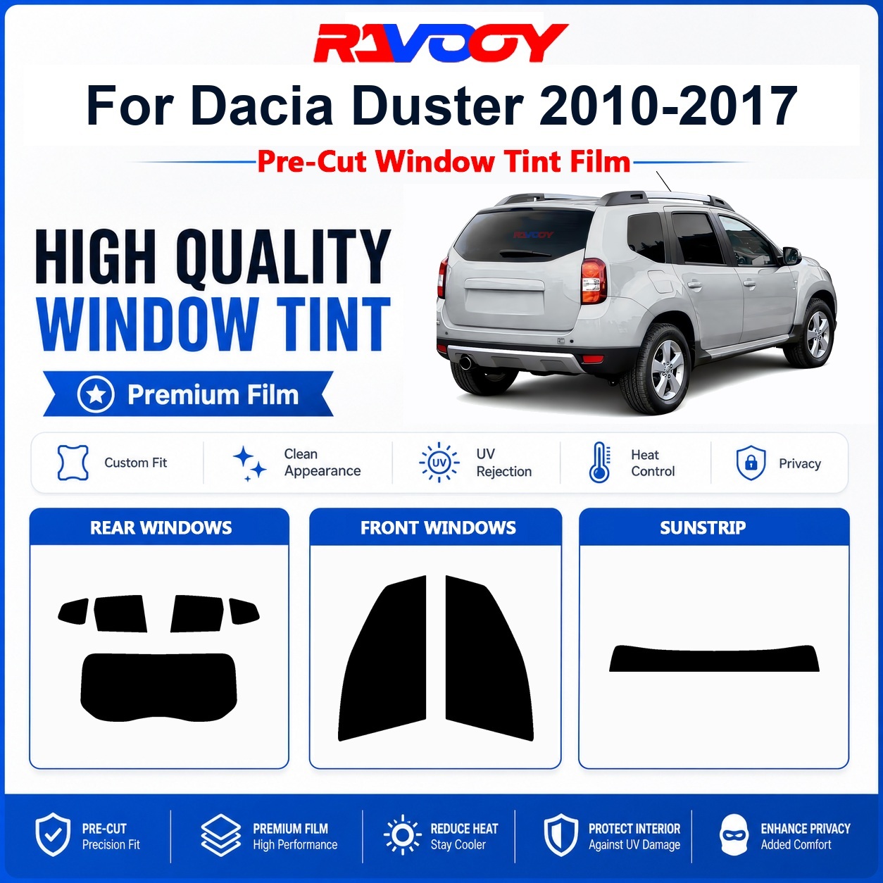 Premium Pre-Cut Window Tint Fo - Privacy Screen Protector review and price