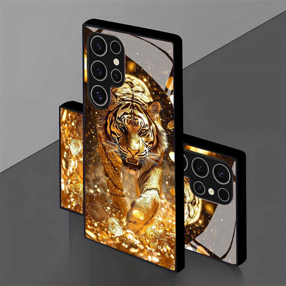 Tiger pattern glass Phone Case - Samsung Galaxy S24 review and price